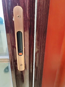 门窗单面铝合金钩锁锁栓条形锁扣落地窗移门锁玻璃窗户推拉门