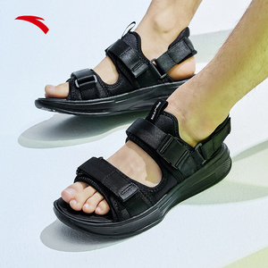 安踏凉鞋男鞋2022夏季新款官网正品外穿沙滩轻便防滑运动凉拖鞋子