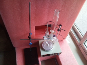 开票 数显恒温磁力搅拌反应装置  三口烧瓶 搅拌器 恒压滴液漏斗