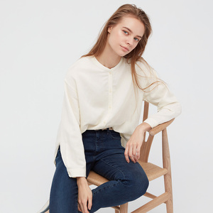 优衣库立领女夏季