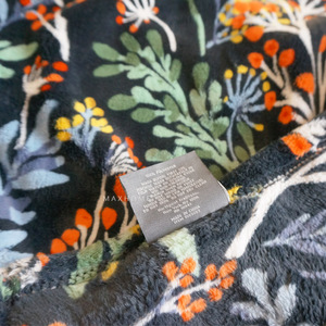 原厂外贸出口美国贵牌高克重拉舍尔印花法兰绒毯加厚秋冬保暖毛毯