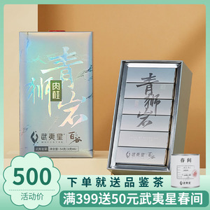 武夷星百谷银装青狮岩肉桂山场盛筵 武夷岩茶茶叶54g