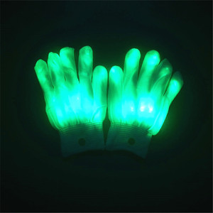 六一儿童节表演手套 LED发光手套 手指舞 抖音led 表演道具