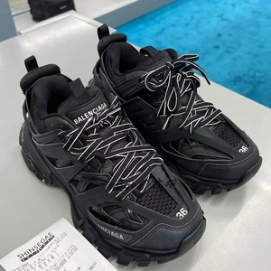 代购balenciaga/巴黎世家女鞋 track 黑白三代男鞋运动休闲老爹鞋
