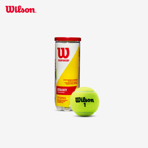 Wilson威尔胜冠军运动训练比赛网球3只密封组合罐装Championship