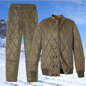 03正品棉衣裤寒区冬季加厚白棉花劳保服棉袄棉裤库存老款冷库套装