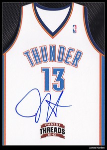 哈登49编限量雷米特球衣亲笔签名卡 签字卡0人付款2188