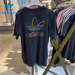 adidas三叶草 男女 新款迪士尼联名休闲运动短袖t恤hd0827 hf4932