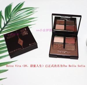 现货Charlotte  Tilbury CT四色眼影DV VV 圣诞限量Desert Haze