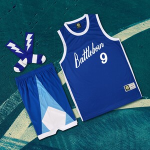 sd日落东单球服灌篮高手街球队服篮球服套装比赛篮球衣服定制印号