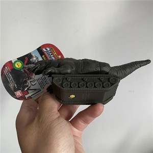 万代怪兽软胶人偶500脚底银河火花日版联动人偶兵器怪兽 恐龙坦克