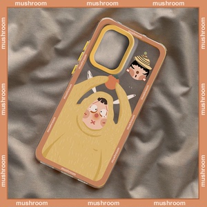 三合一搞怪橘子人偶头像vivos10手机壳vivos10pro手机套vivos9硅胶