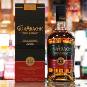 格兰纳里奇12年西班牙橡木桶glenallachie 48度700ml占米威士忌