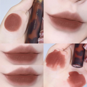 酵色joocyee唇釉琥珀jc口红橘宜酵素丝绒雾面哑光焦糖红