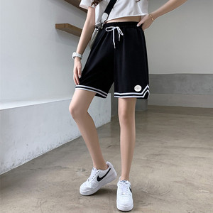 13夏装14少女孩15高中16初中学生17岁大童运动宽松五分阔腿短裤12