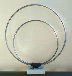 希腊原装进口sv2czf业余无线电或短波接收器 高频环形天线