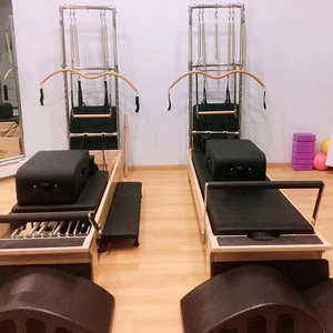 pilates reformer普拉提器械重组床 半高架核心床 普拉提塑身机