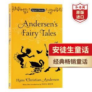 安徒生童话 英文原版 Andersen's Fairy Tales 经典儿童读物 课外阅读 搭奥斯卡王尔德童话故事全集 圣诞小猪 诗翁彼豆故事集