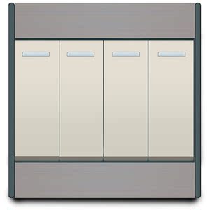 科本a11系列四位开关单控开关插座豪华插座