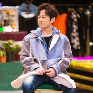 原版大侦探7何炅同款夹克外套拼接拼色破旧设计外套上衣男衣服潮