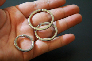 活命小店 不锈钢钥匙圈/钥匙环/快挂圈/edc钥匙扣圈 钥匙圈