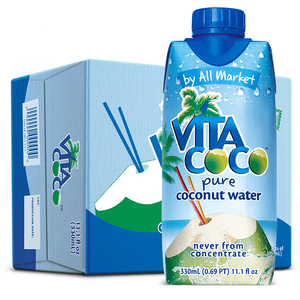 （正品新货）VitaCoco唯他可可天然椰子水nfc饮料椰青椰子汁330ml