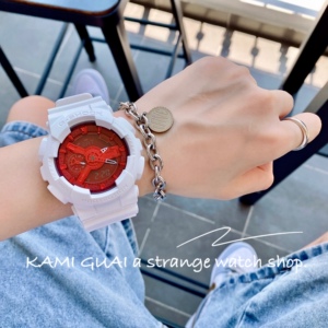 王一博卡西欧中国龙系列限定赤龙手表男ga-900dbr-3 ga-110dbr-7a