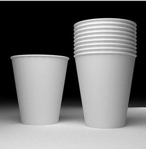 适用华为纸杯1000只包邮一次性杯子纯白一千只 纸杯9盎司华为杯子