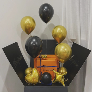 抖音同款爆炸盒生日告白气球惊喜盒520求婚情人节礼物箱蛋糕花盒