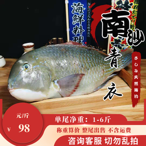青衣南沙中沙野生海钓鲜活冰鲜新鲜海鱼海鲜水产冷冻妾鱼娘娘鱼