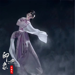 古风舞蹈服女水袖