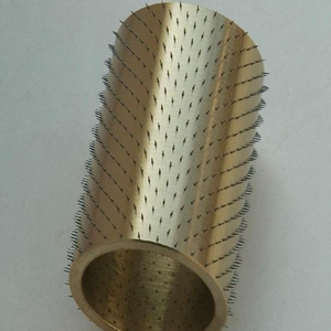 孔辊带钉的滚筒扎孔带刺棍排汽泡不锈钢打孔滚轮带刺辊轴djj