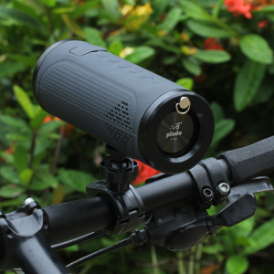 PINDO/品道 P-X12蓝牙音箱便携式无线自行车骑行音响低音炮手电筒