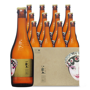 雪花脸谱啤酒330ml花旦