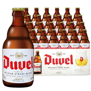 比利时原装进口督威DuveL啤酒330ml*24瓶装黄金艾尔麦芽精酿整箱