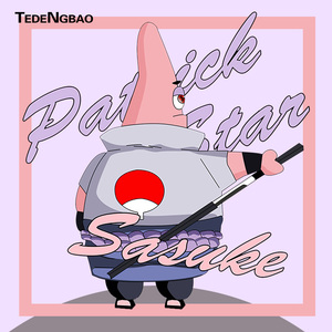 派大星联名火影忍者宇智波佐助外套周边男创意日系动漫夹克上衣服