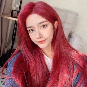 海王红染发膏女2022流行色显白免漂复古玫瑰红色染发剂自己在家染