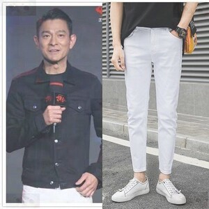 刘德华同款九分裤