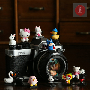 摄影入魔 创意相机热靴盖富士索尼佳能尼康配件可爱卡通单反微单