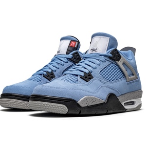 air jordan 4 aj4乔4北卡蓝大学蓝白蓝小ts ct8527-400