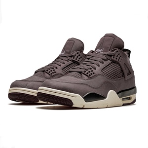 amm x air jordan 4 retro 联名aj4复古 酒红色  dv6773-220