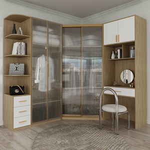 推拉门转角衣柜