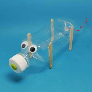 塑料瓶制作立体小动物图片