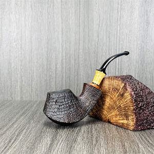 丹麦线条主义大师kent rasmussen肯特手工石楠木喷砂火山烟斗