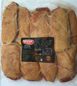 雨润烟熏鸭胸肉2kg 烧烤鸭肉 鸭胸沙拉冷盘