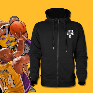 洛杉矶湖人队科比kobe篮球运动纪念黑曼巴保暖外套连帽开衫卫衣潮