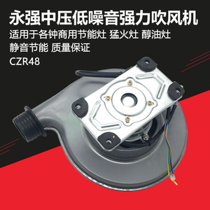 永强CZR48离心式鼓风机120w强力电机商用节能灶猛火灶醇油灶马达