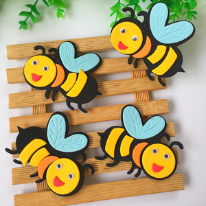 新 幼儿园教室环境布置 EVA蜜蜂泡沫墙贴 黑板报动物卡通装饰