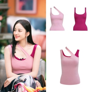 喜欢你我也是古力娜扎明星同款衣服美背吊带背心女夏内搭外穿潮新