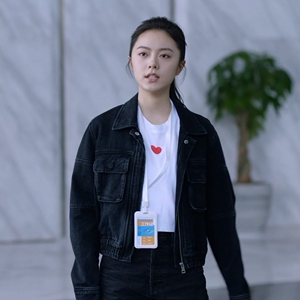 少年派2赵今麦林妙妙同款黑色牛仔外套女宽松复古短款夹克上衣秋